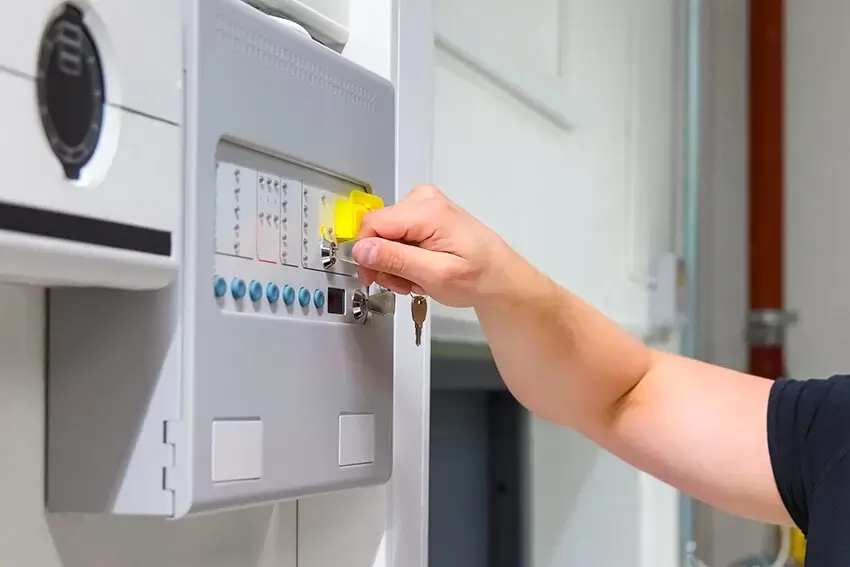 Fire Alarm Panel Installation