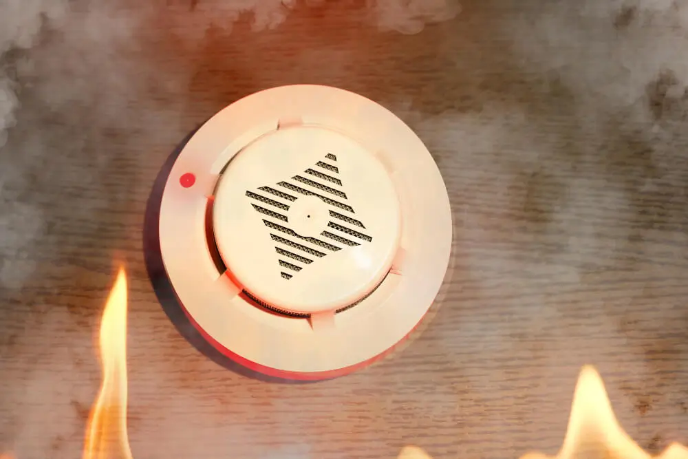 Fire Alarm Device Red
